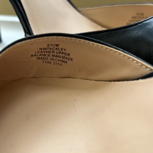 Nine West black heels. - Picture 3 of 6